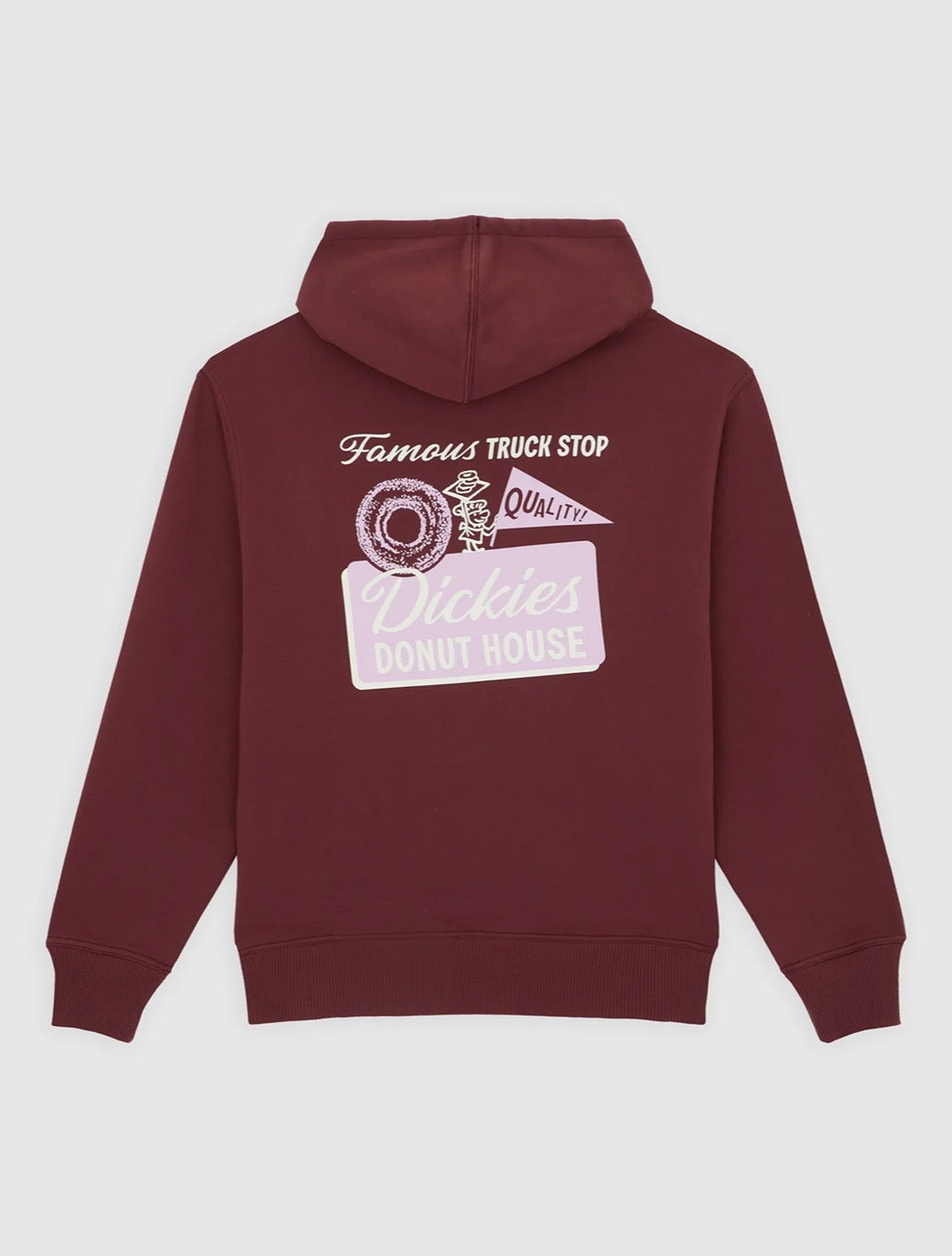 Dickies - Donut House Hoodie - Burgundy