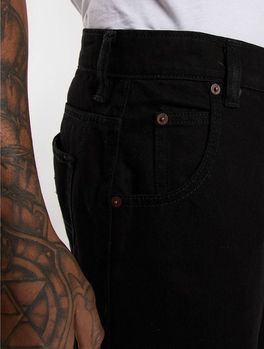 Dickies - Thomasville Relaxed Straight Jeans - Denim Black
