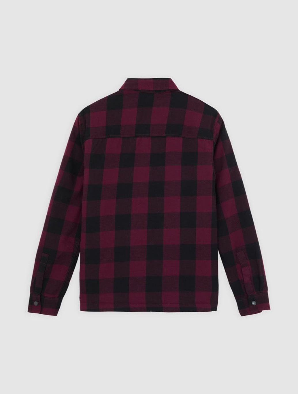 Dickies - Lined Sacramento Shirt - Burgundy Check