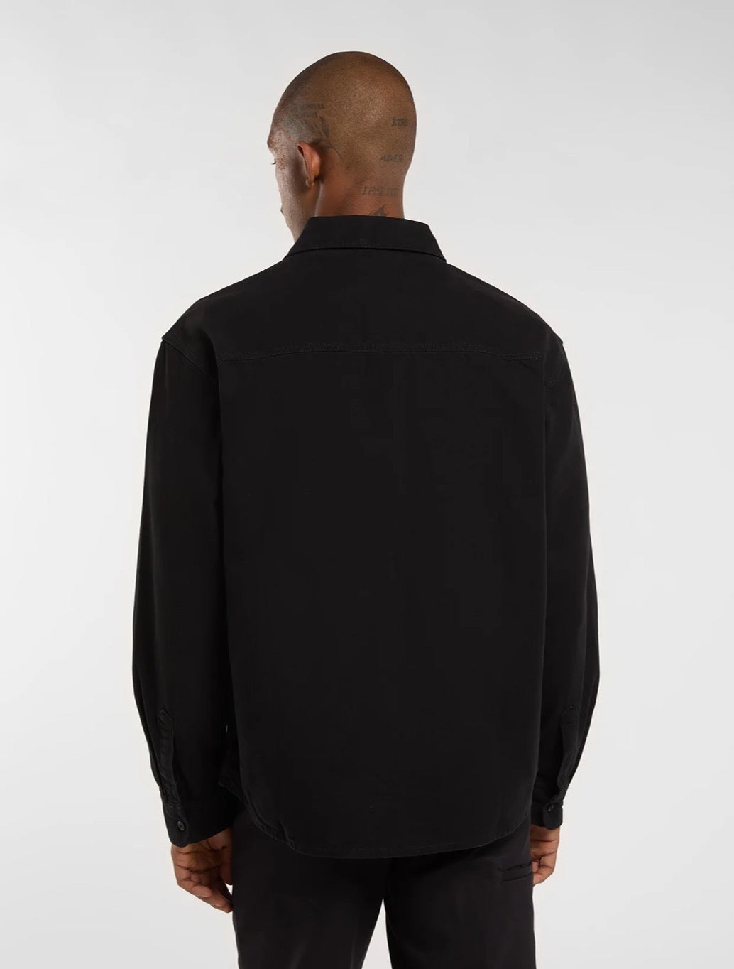 Dickies - Long Sleeve Canvas Shirt - Black