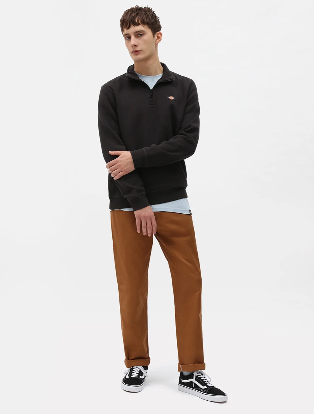 Dickies - Oakport Quarter Zip - Black