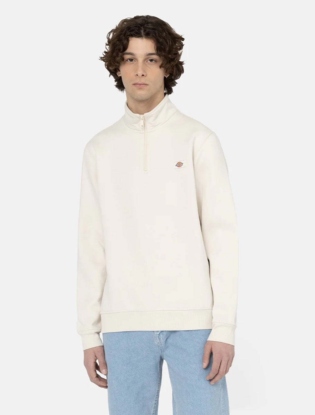 Dickies - Oakport Quarter Zip - Cream