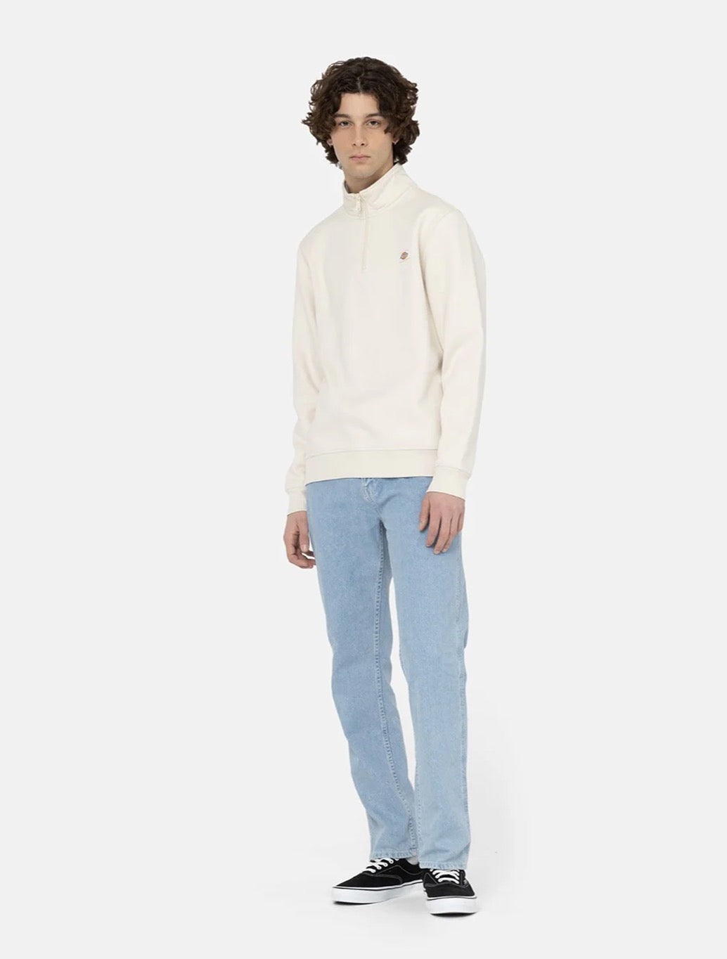 Dickies - Oakport Quarter Zip - Cream