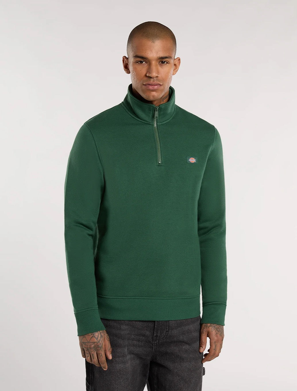 Dickies - Oakport Quarter Zip - Green