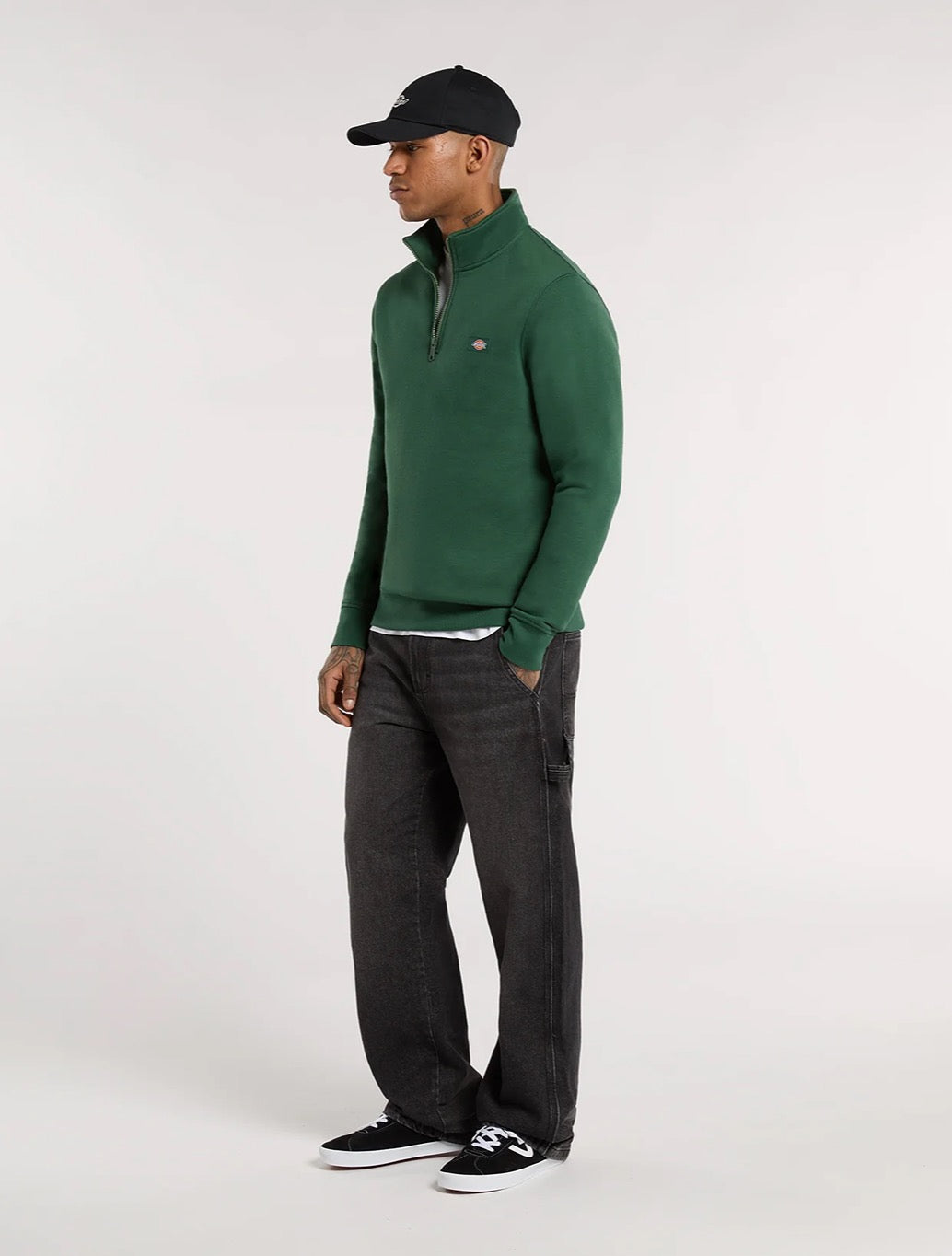 Dickies - Oakport Quarter Zip - Green