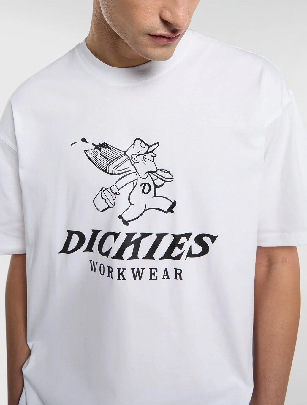 Dickies Pine Midweight T-Shirt in White