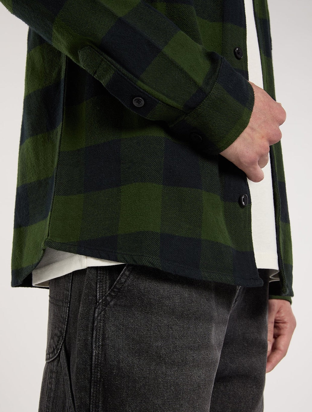 Dickies - Sacramento Shirt - Green/Black Check