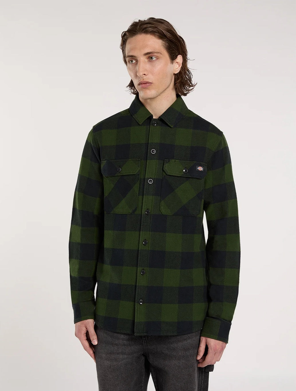Dickies - Sacramento Shirt - Green/Black Check