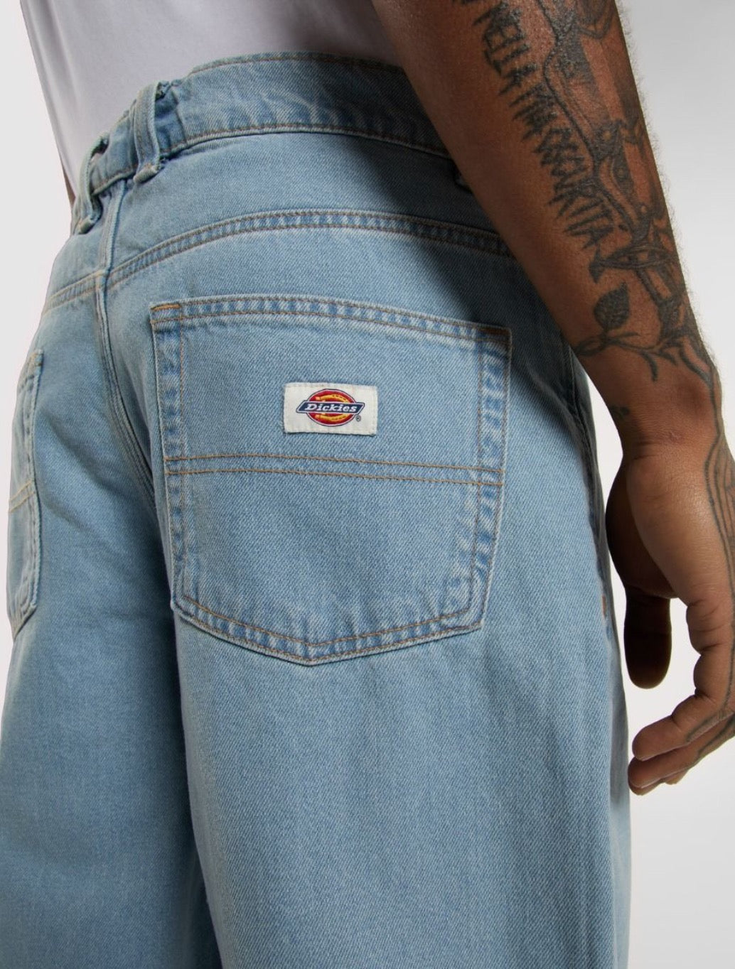 Dickies - Thomasville Denim Trousers - Denim Light Blue