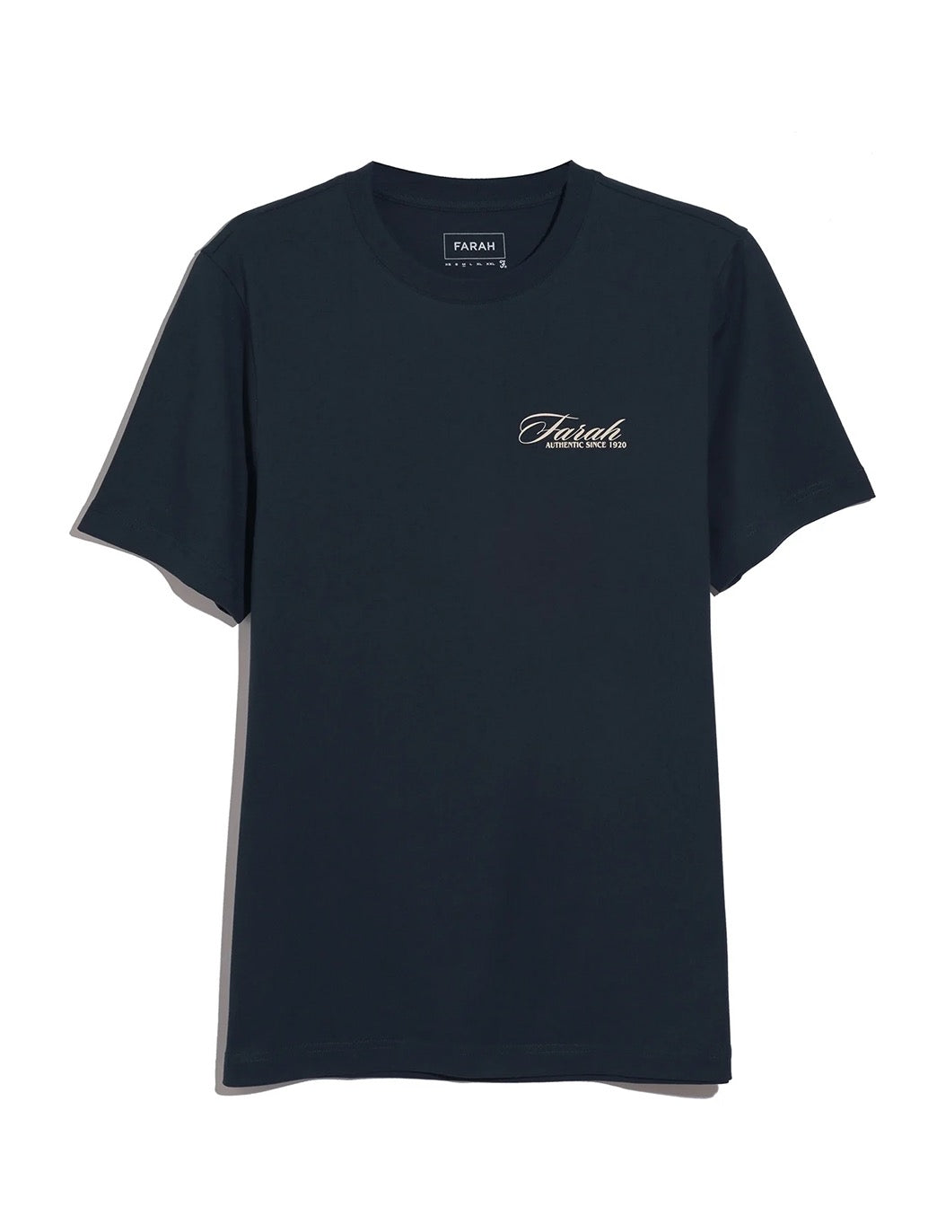 Farah - Byron Graphic T-Shirt - Navy