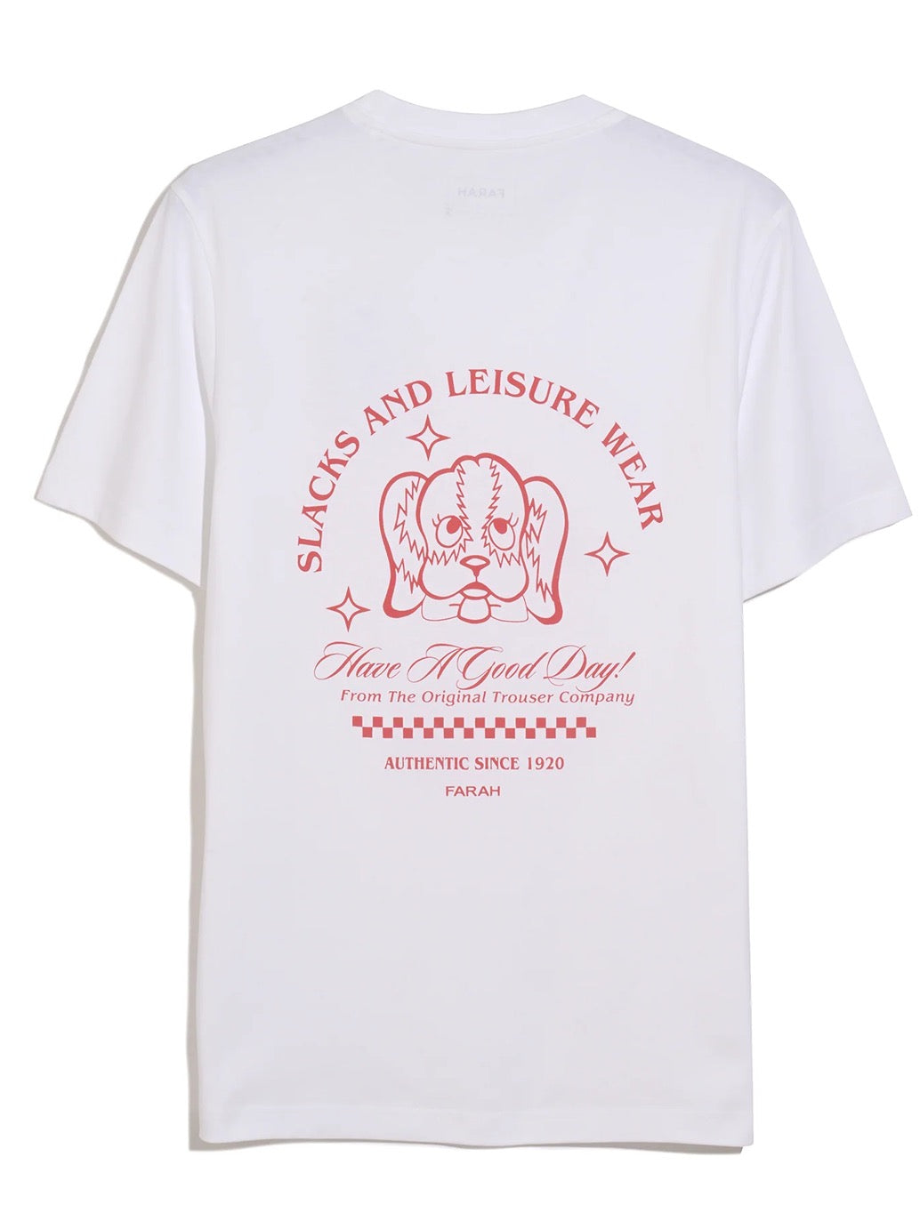 Farah - Byron Graphic T-Shirt - White