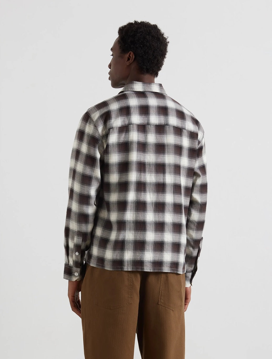 Farah - Lavelle Check Overshirt - Black Brown Check