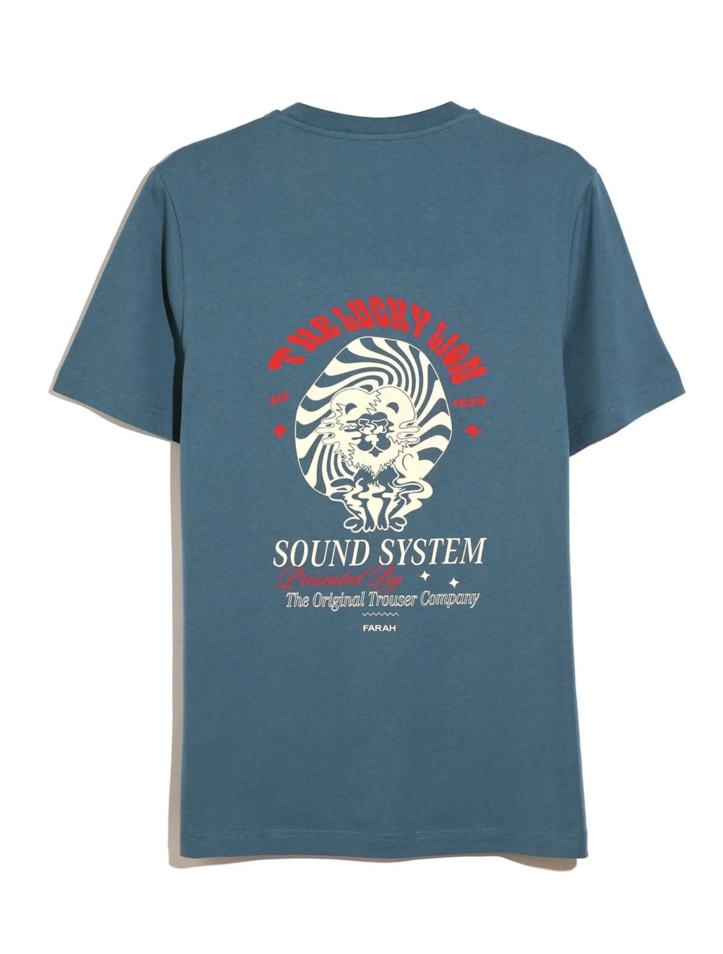 Farah - Morween Graphic T-Shirt - Blue