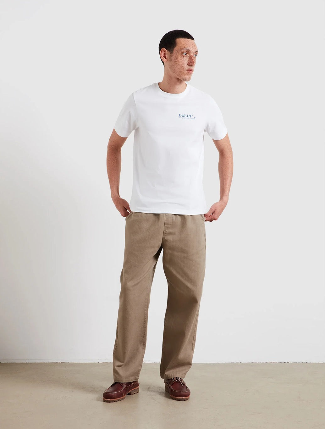 Farah - Morween Graphic T-Shirt - White