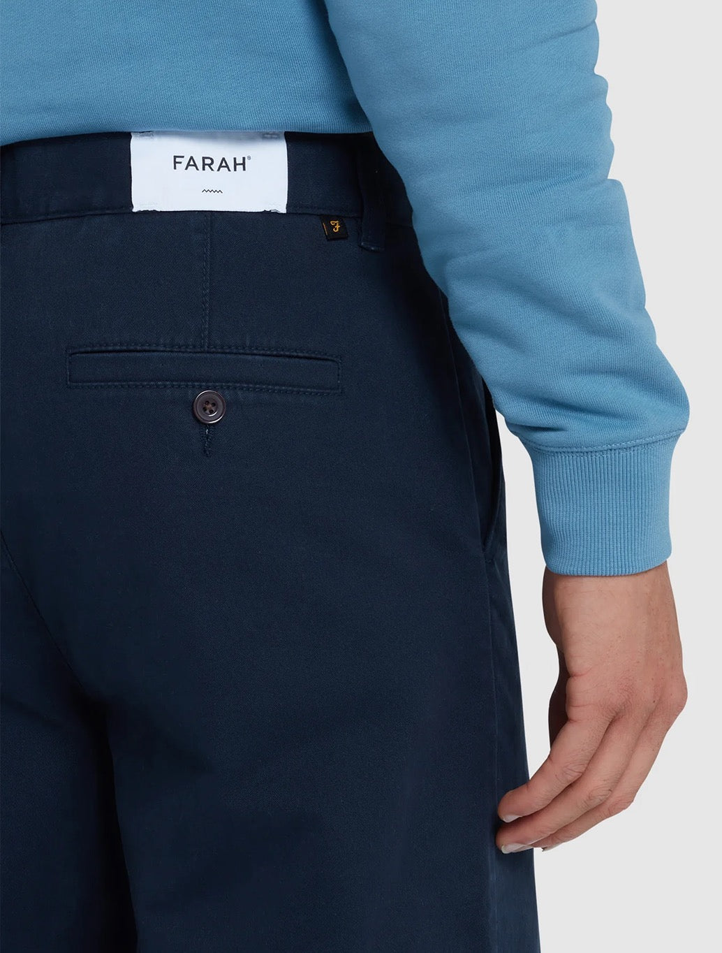 Farah - Norwood Regular Fit Chinos- Navy