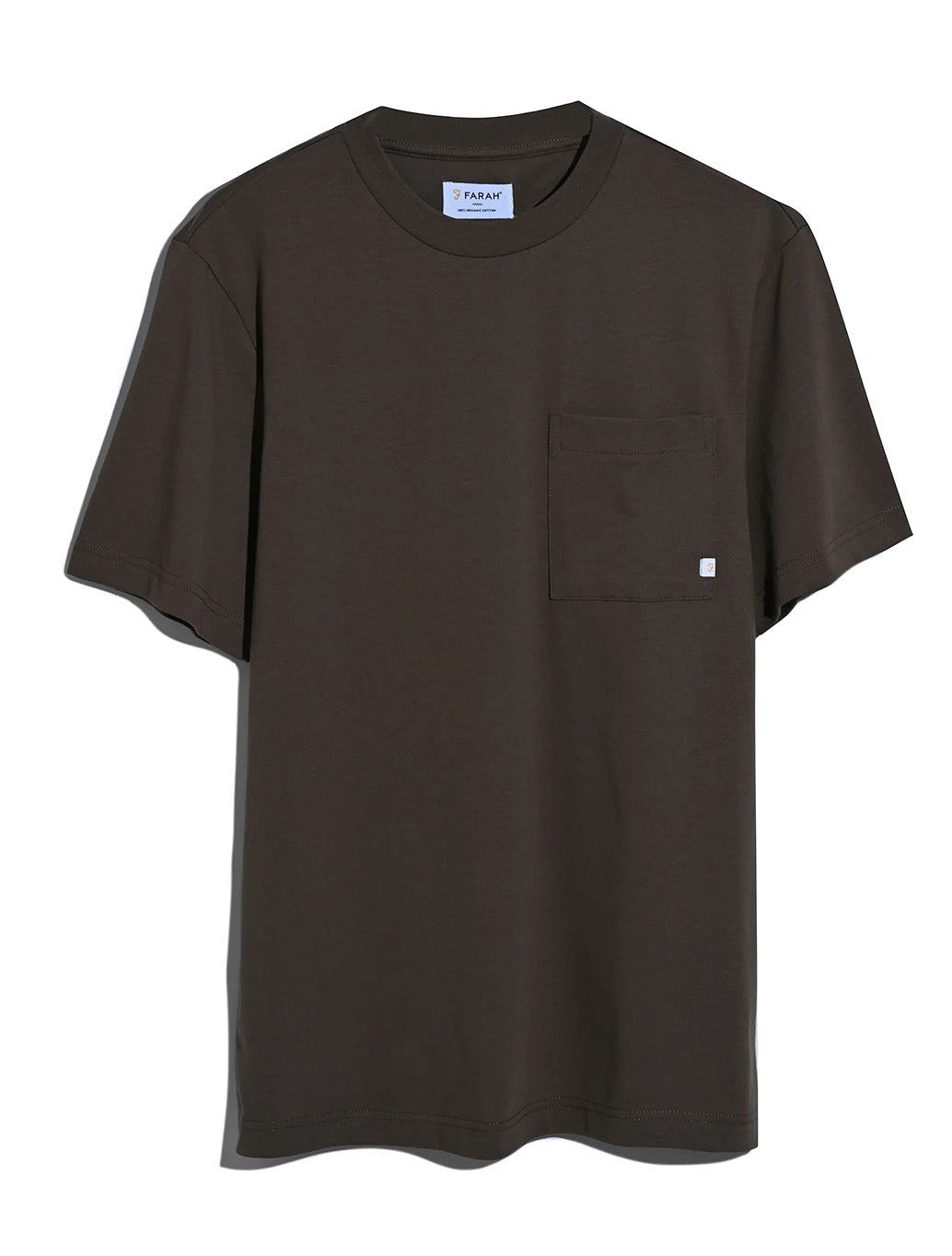 Farah - Stacy Pocket T-Shirt - Brown