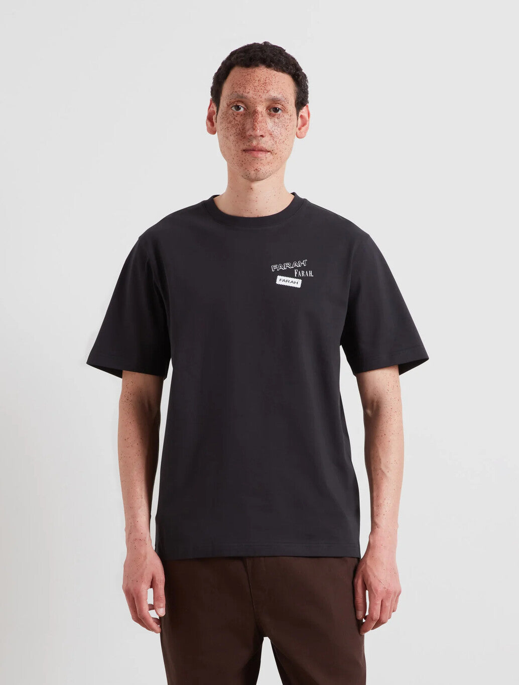 Farah Tilsworth Graphic T-Shirt in Black