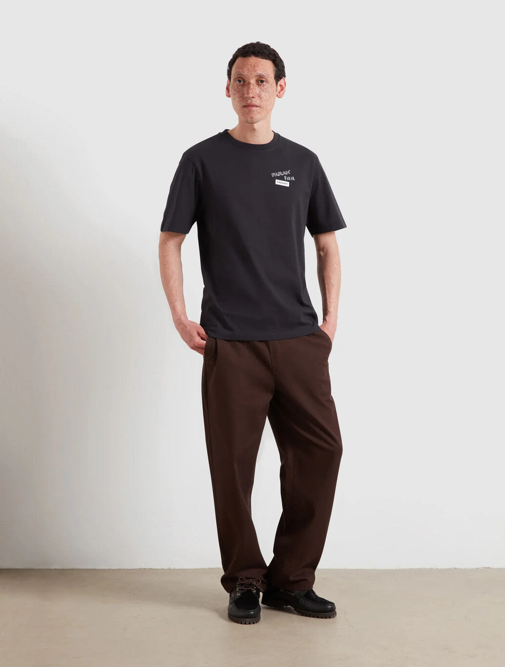 Farah Tilsworth Graphic T-Shirt in Black