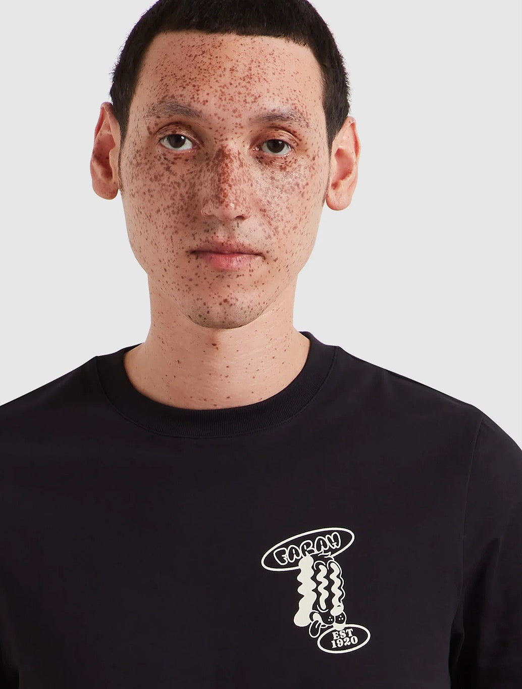 Farah - Tristan Graphic T-Shirt - Black