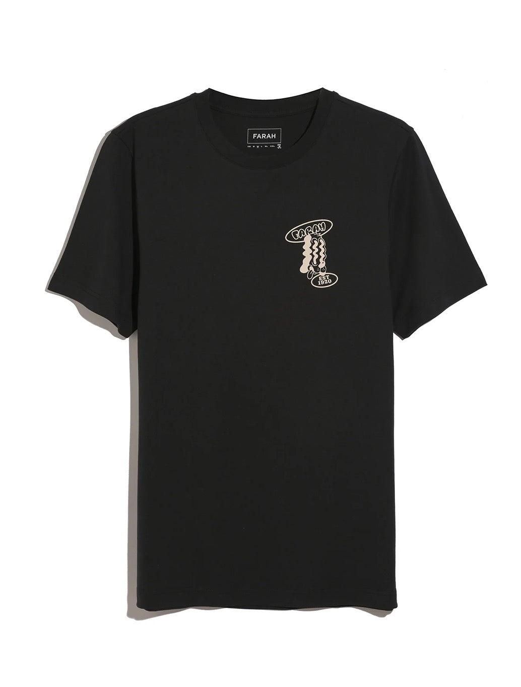 Farah - Tristan Graphic T-Shirt - Black