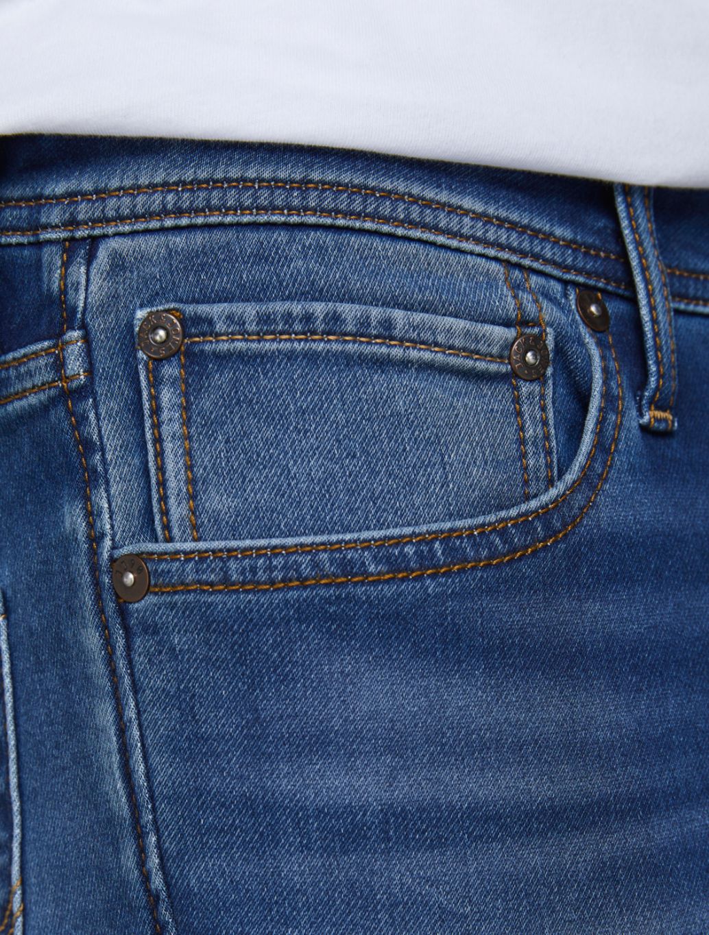 Jack & Jones - Glenn Original Slim-Fit Jean - Denim Blue