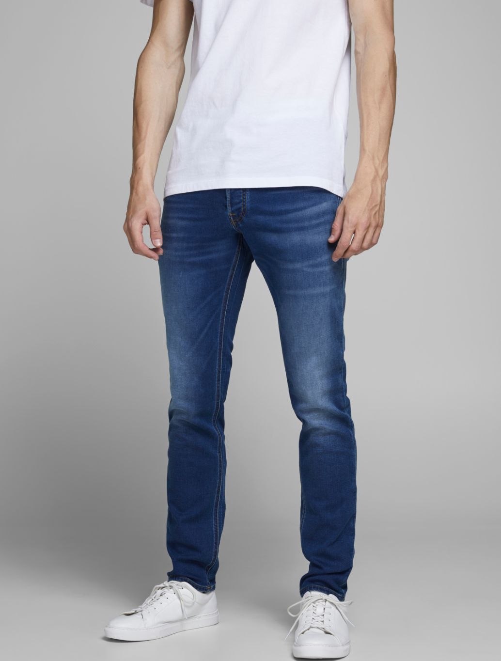 Jack & Jones - Glenn Original Slim-Fit Jean - Denim Blue
