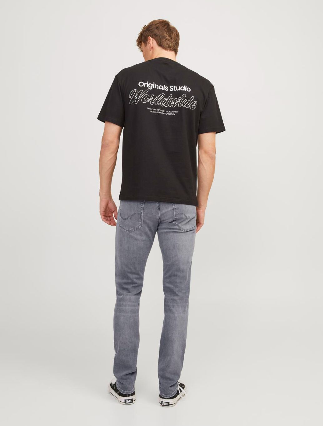 Jack & Jones - Glenn Original Slim-Fit Jean - Grey