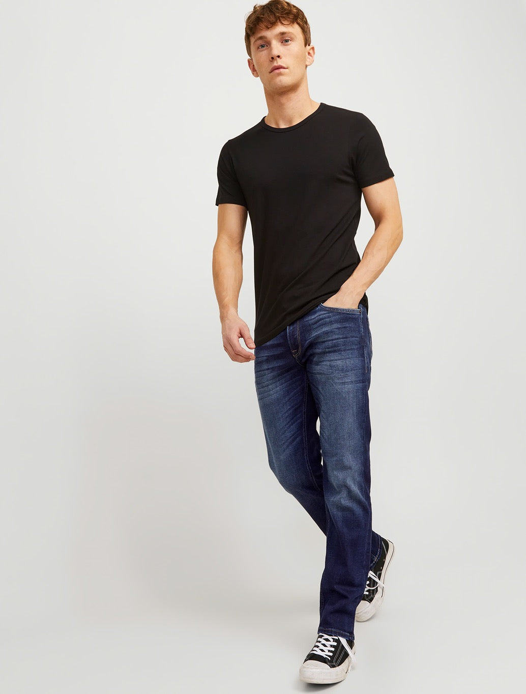 Jack & Jones Clark Original 278 Regular Fit Jeans in Dark Blue