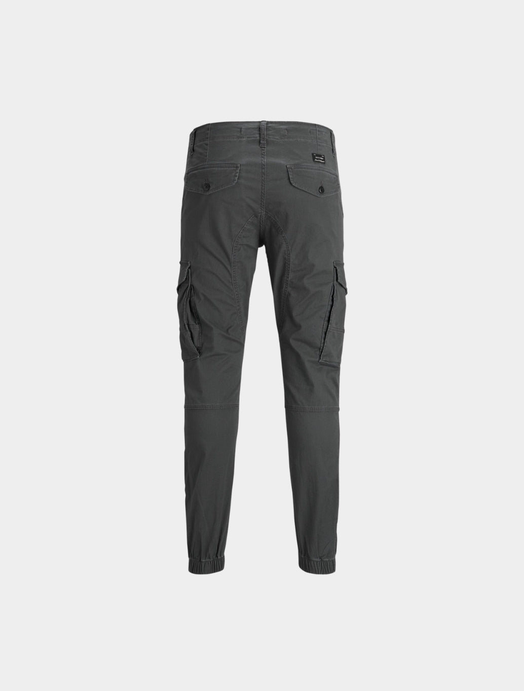 Jack & Jones - Slim Fit Cargo Trousers - Charcoal