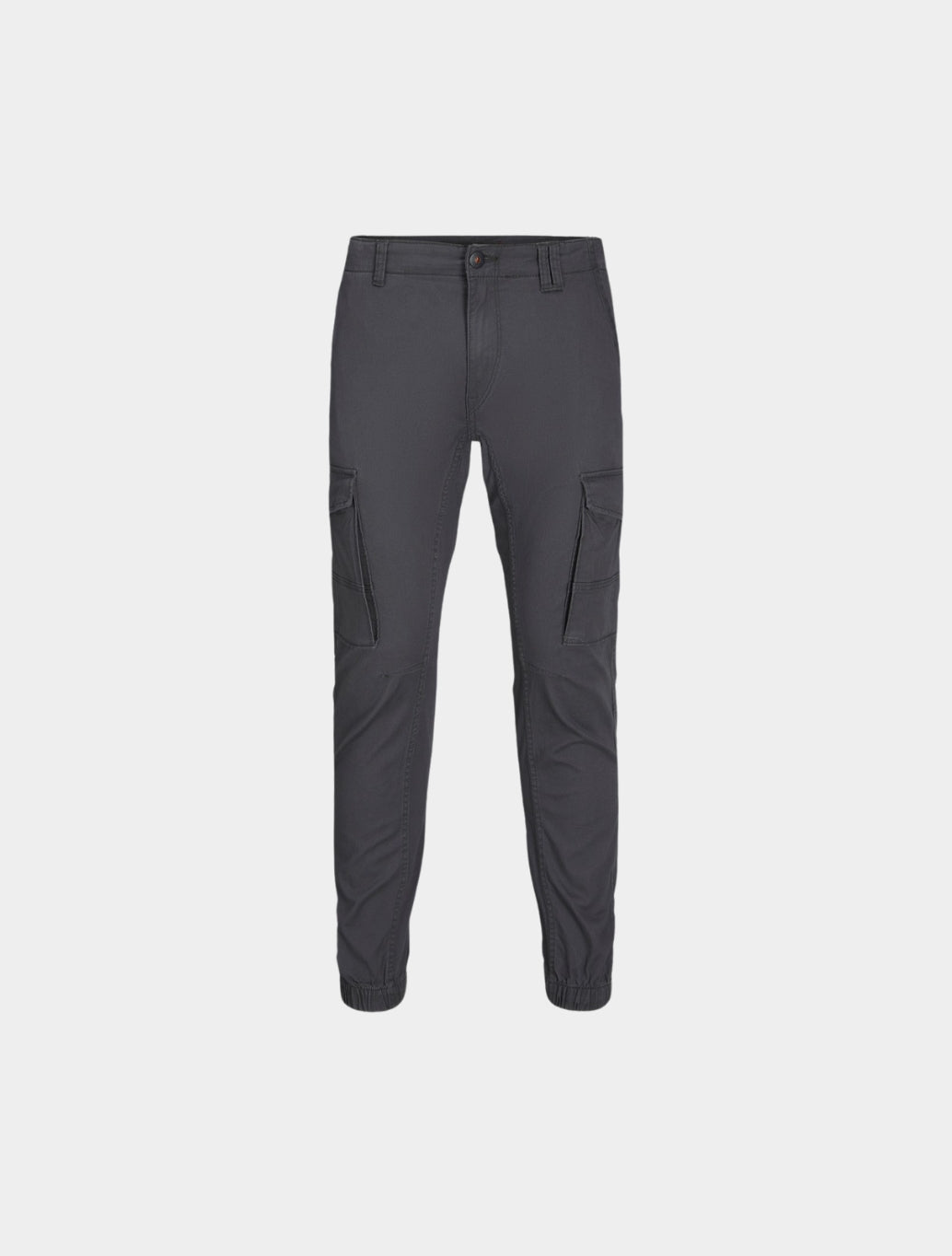 Jack & Jones - Slim Fit Cargo Trousers - Charcoal