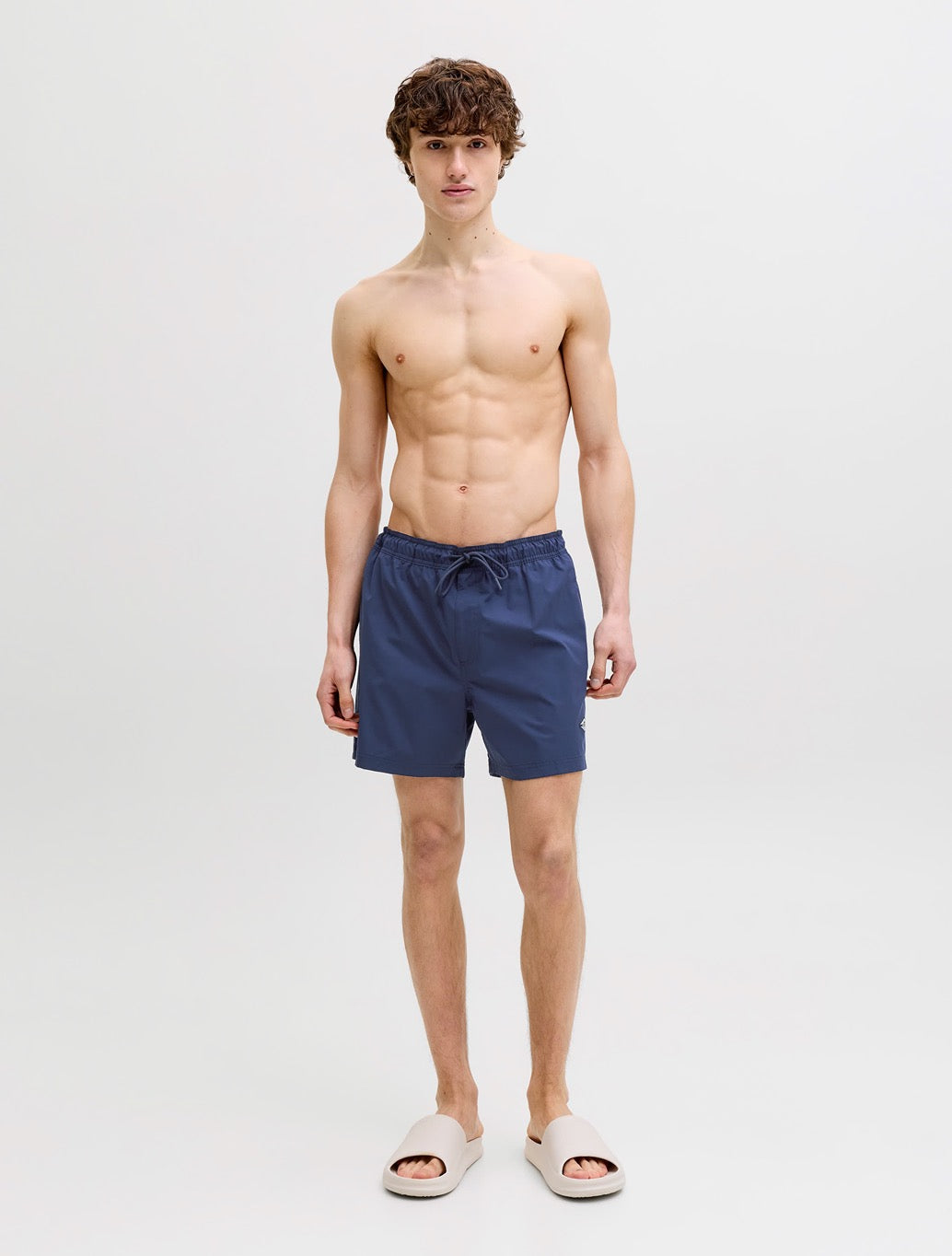 Jack & Jones Maui Swim Shorts in Navy