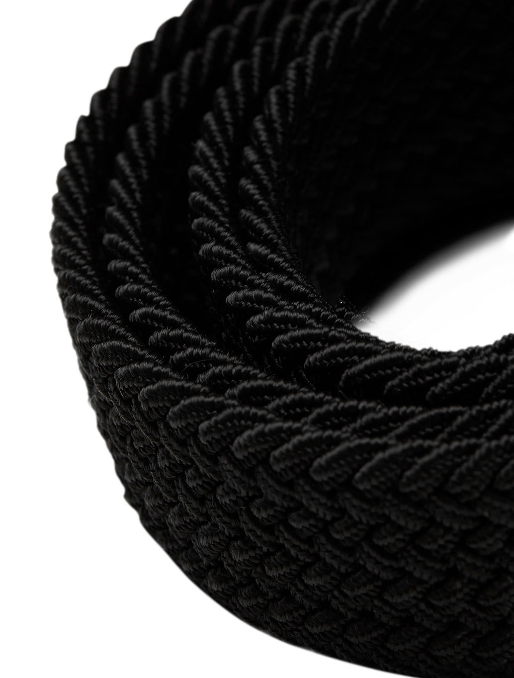 Jack & Jones Spring Braided Belt in Black