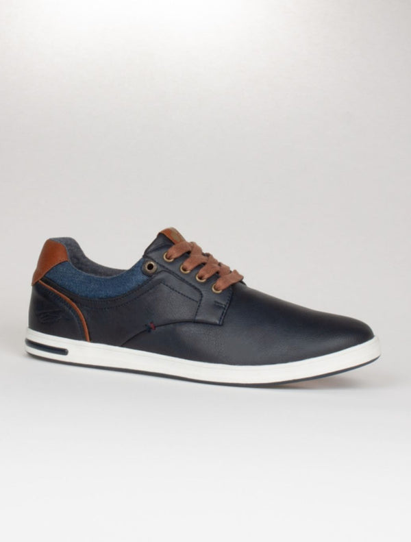 Tommy Bowe Shoe - Aki Casual Trainer - Navy