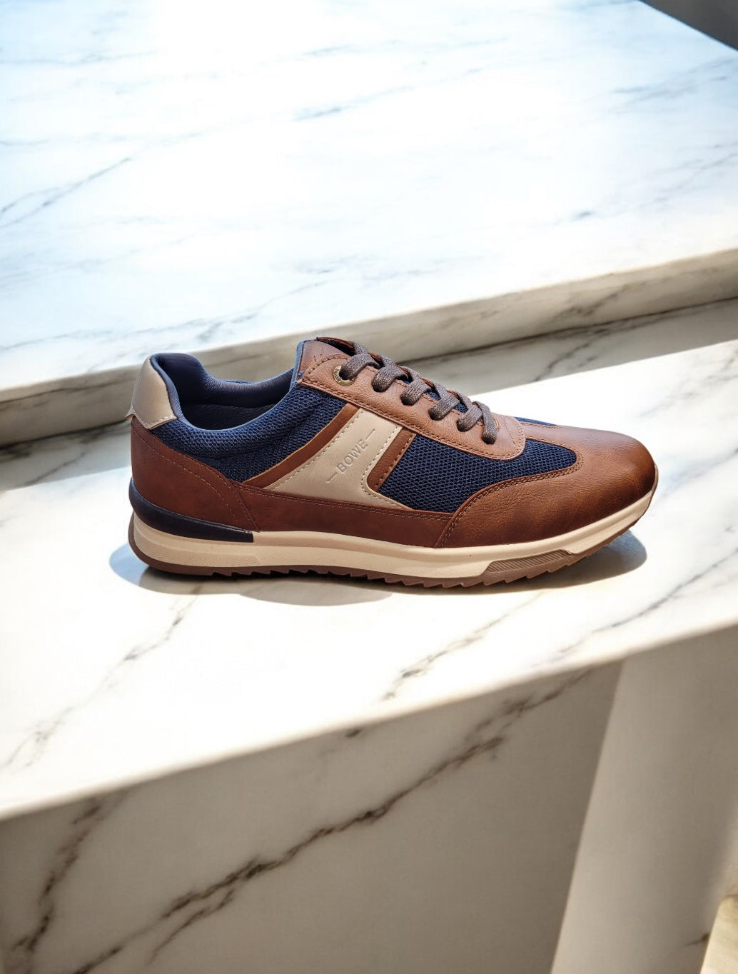 Tommy Bowe Shoe - Deswal Casual Trainers- - Camel
