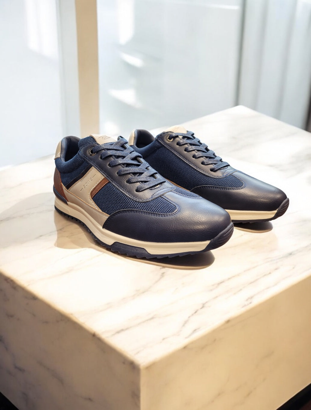 Tommy Bowe Shoe - Deswal Casual Trainers- - Navy