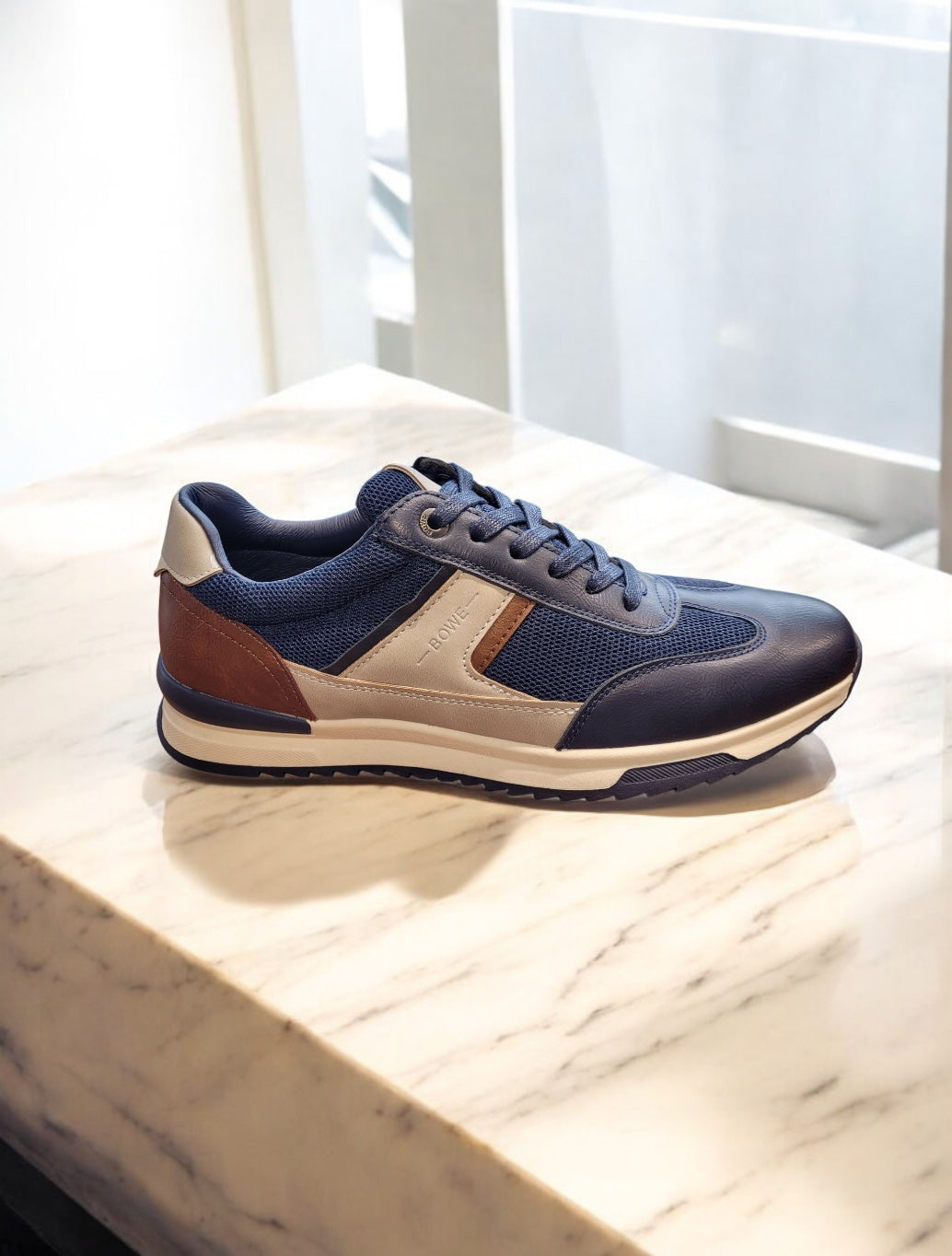 Tommy Bowe Shoe - Deswal Casual Trainers- - Navy