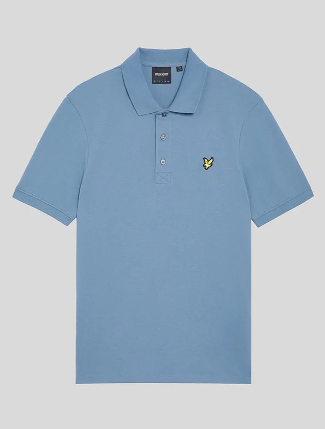Lyle & Scott - Plain Polo Shirt - Blue