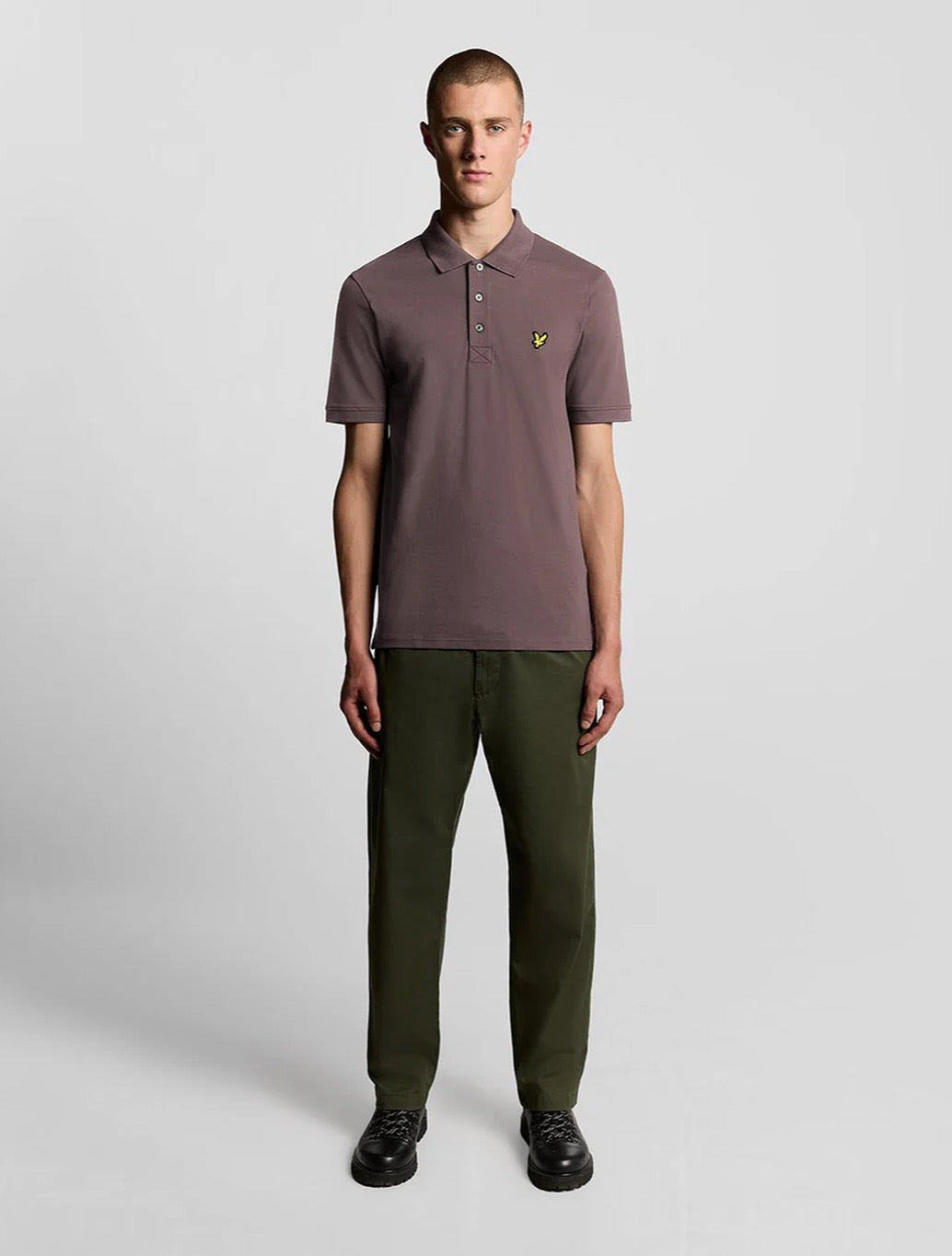 Lyle & Scott - Plain Polo Shirt - Brown