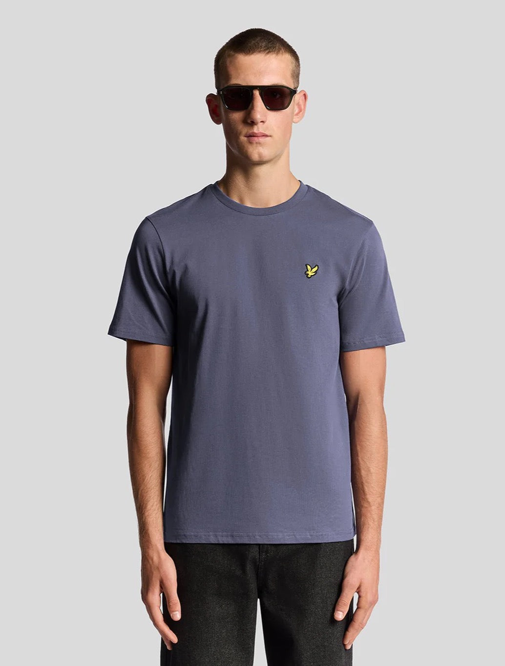 Lyle & Scott - Cotton Crew Neck T-Shirt - Purple