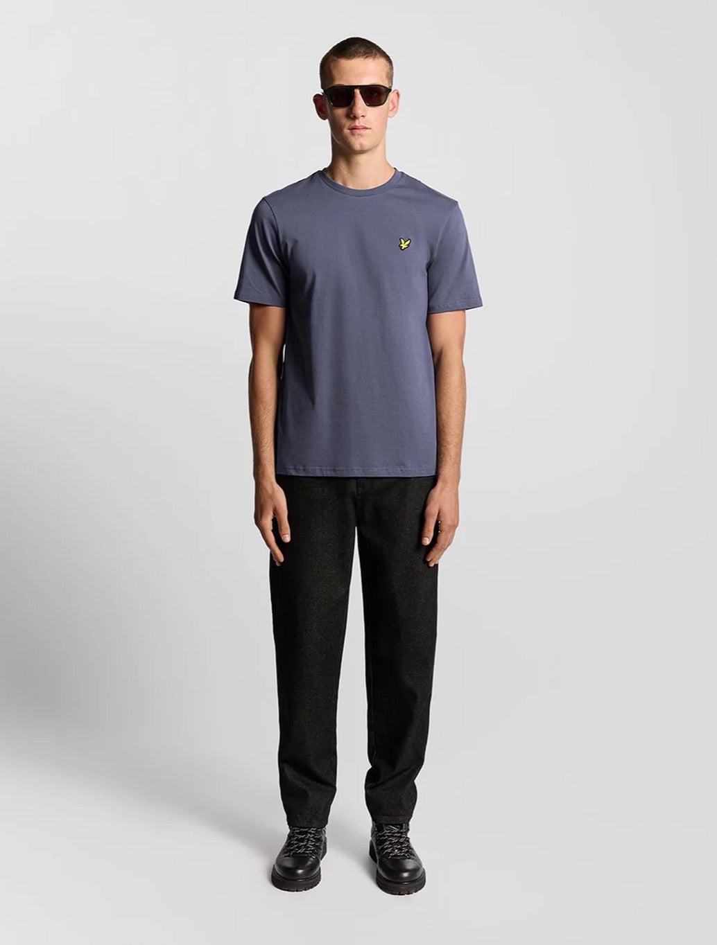 Lyle & Scott - Cotton Crew Neck T-Shirt - Purple