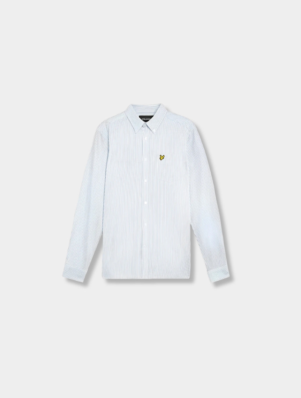 Lyle & Scott - Stripe Oxford Shirt - Light Blue Stripe