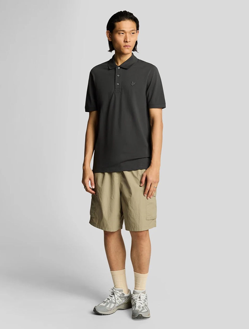 Lyle & Scott - Superfine Polo Shirt - Charcoal