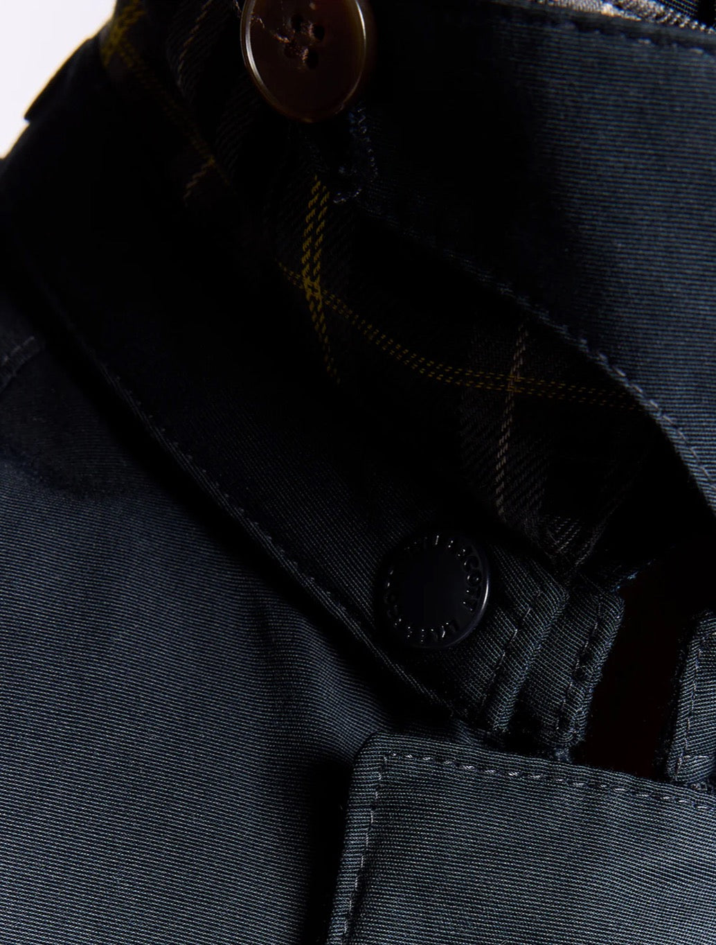 Lyle & Scott - Tartan Lined Hunting Jacket - Navy