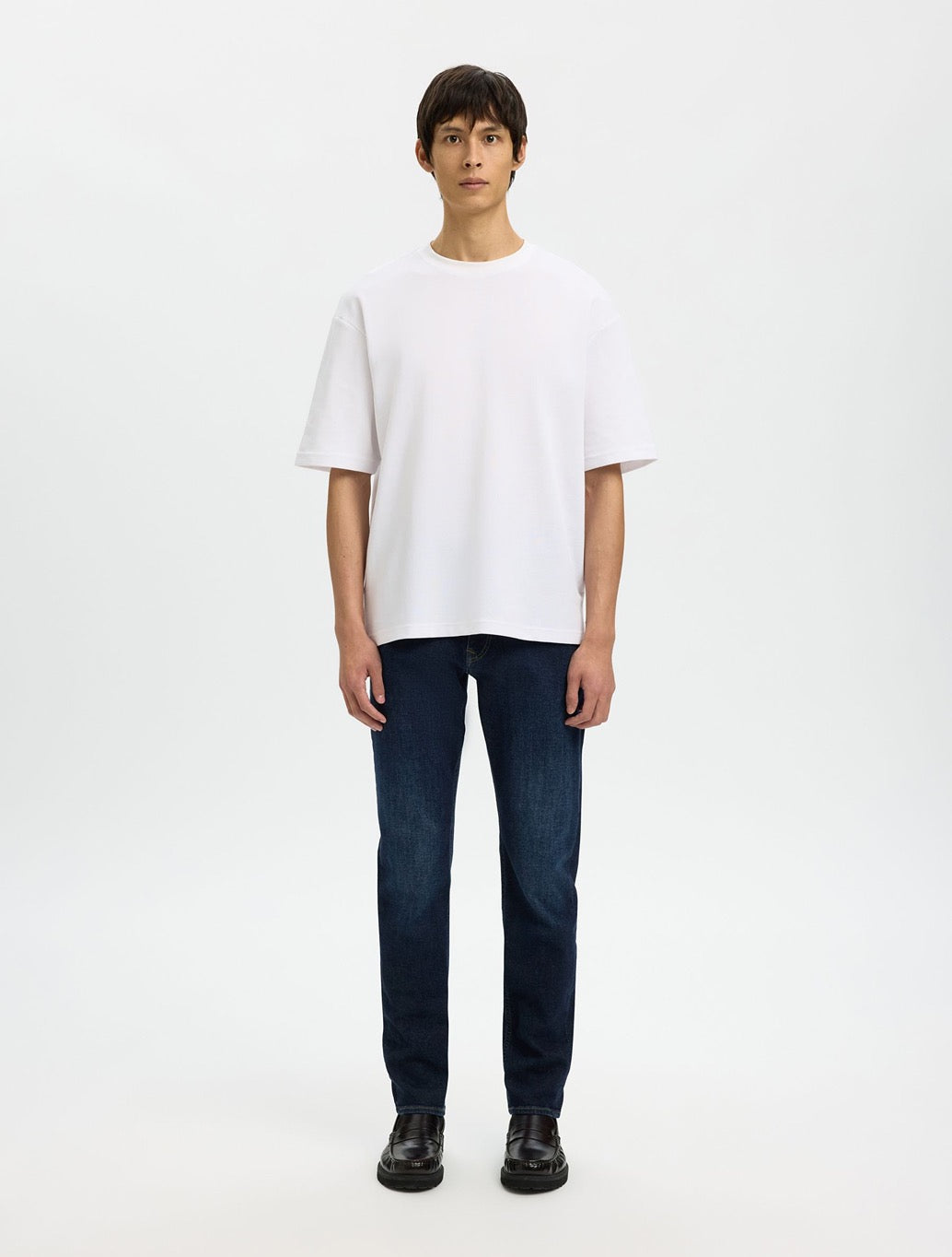 Selected - Cleo Slim Fit Jeans - Dark Blue