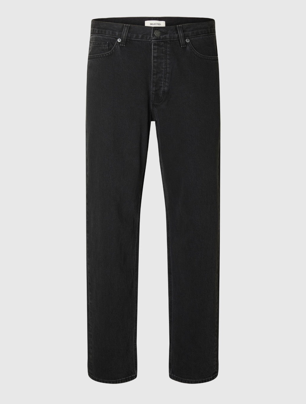 Selected - Ben Straight Fit Jean - Denim Black