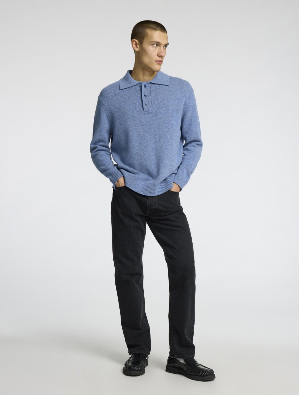 Selected - Ben Straight Fit Jean - Denim Black