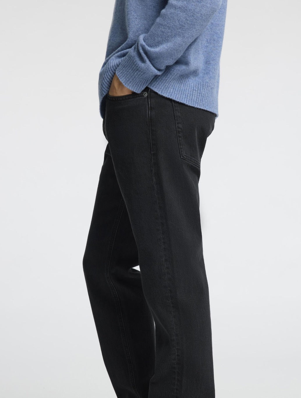 Selected - Ben Straight Fit Jean - Denim Black
