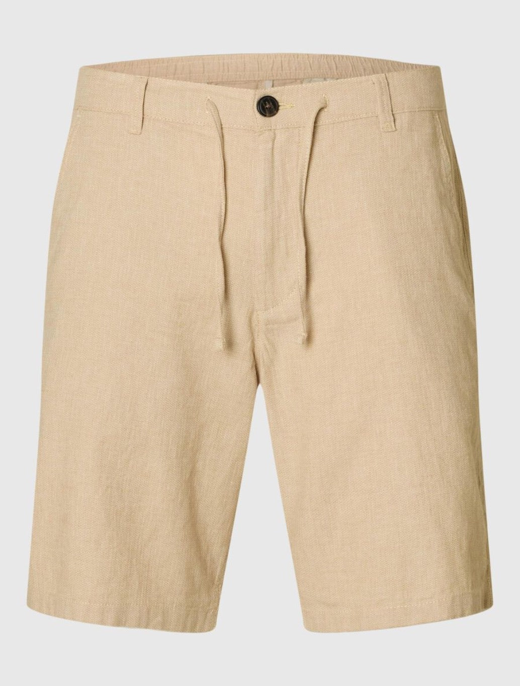 Selected Homme - Brody Comfort Fit Shorts - Beige