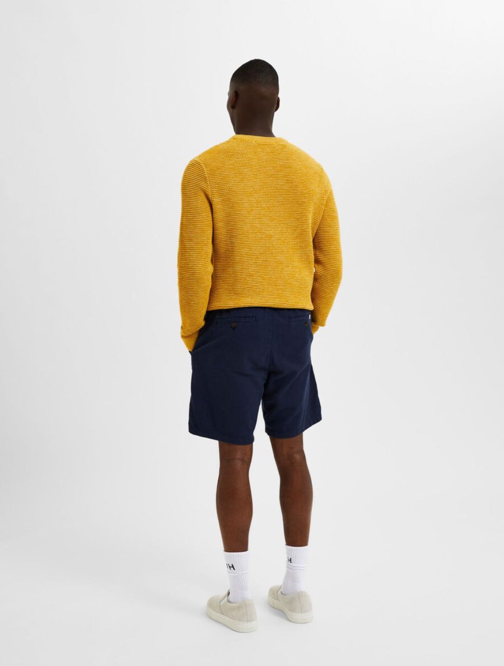 Selected Homme - Brody Comfort Fit Shorts - Navy