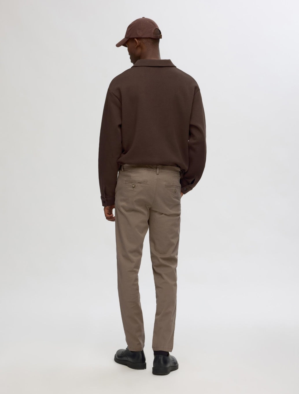 Selected Homme - Miles Slim Fit Chino - Brown